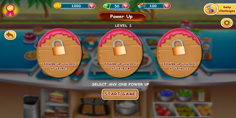 Cake Shop Great Pastries & Waffles Store Game android App screenshot 1