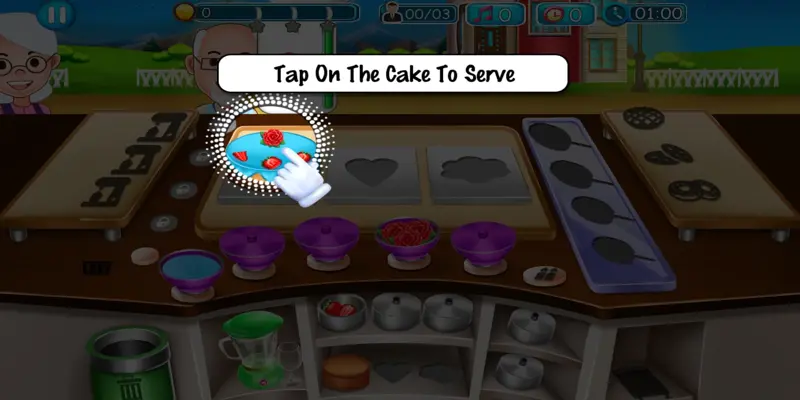 Cake Shop Great Pastries & Waffles Store Game android App screenshot 6